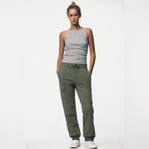 Olive Green Cargo Pants